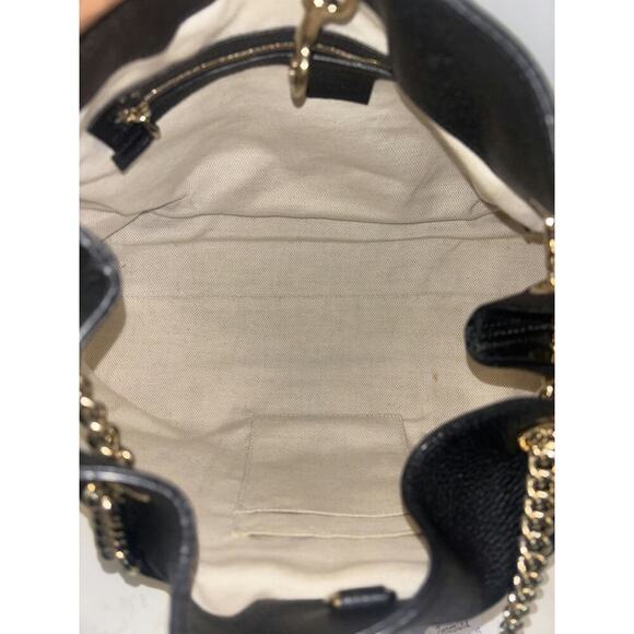 Gucci Black Leather Shoulder Bag - Excellent Condition - Picture 2 of 5